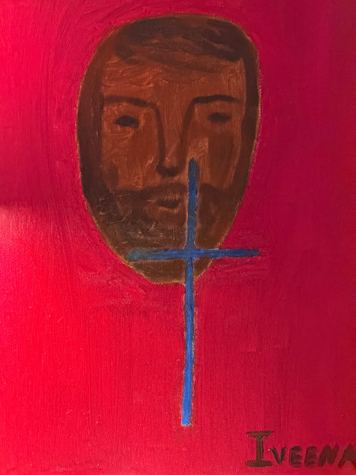 Face of Christ Oil Painting and video